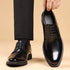 Men's Leather Casual Shoes for Formal Dress and Work Occasions